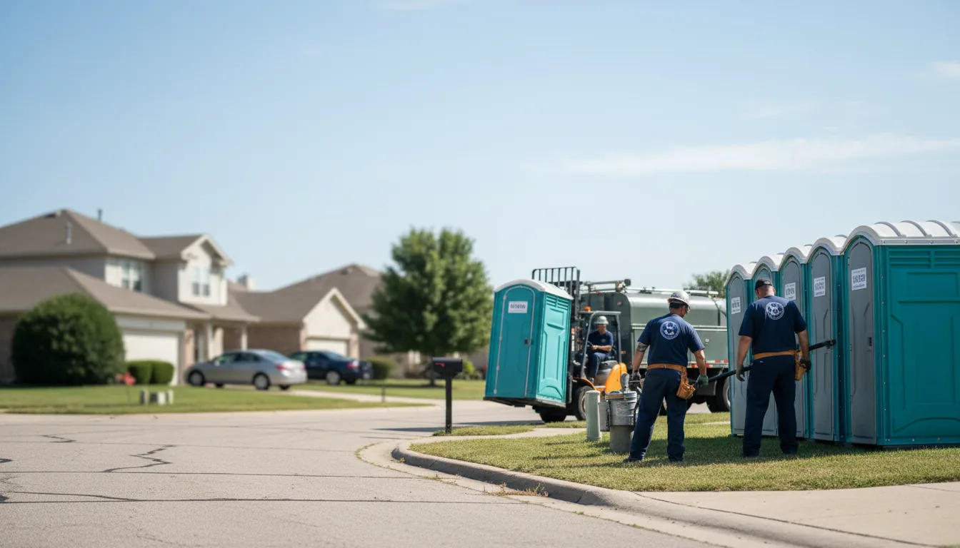 Porta Potty Rental in Purcell, OK near me